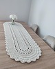 obrusy i serwetki Bieżnik owalny szydełkowy ze sznurka bawełnianego 50cmx150cm 6