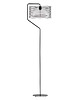 lampy podłogowe Czarna metalowa lampa stojąca do salonu z drutów TOMAR LOFT 4