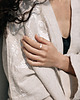 pierścionki srebrne ONE EDGE mini / satin SILVER ring 3