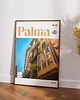 plakaty Minimalistyczny plakat Palma Hiszpania 3