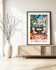 plakaty PLAKAT dolce vita Włochy travel poster dekoracja ścienna lato 7
