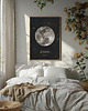 plakaty Plakat Moon 50x70cm Black 1