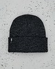 czapki damskie Czapka beanie antracytowy melanż 1