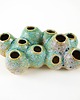wazony Wazon ceramiczny - flower frog, duński design, lata 60, produkcja: Dania 1