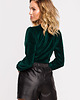 body damskie Body welurowe-zielone(M-648) 4