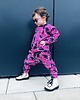 bluzy dla dziewczynki Bluza Zamek Dziewczynka DR.CROW Kaczki Pink 1