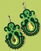 kolczyki soutache Kolczyki sutasz CELTIC 2