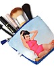 kosmetyczki Kosmetyczka  wodoodporna damska etui organizer do torby pin up 1
