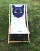 krzesła Leżak z kotem 2