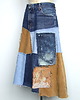 spódnice midi Spódnica jeans z tygrysem r.46/48 3