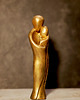 figurki i rzeźby Rzeźba z gipsu, figurka para zakochanych, 15 cm 7