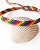 bransoletki - inne Tęcza LGBT  - pleciona bransoletka 2