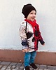bluzy dla chłopców Bluza Chłopiec DR.CROW White Red Skull 4