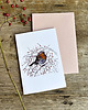kartki okolicznościowe - wydruki Rudzik- Kartka- Grafika- Ilustracja- Ptaki 1