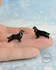 kolczyki ceramiczne Kolczyki ceramiczne Cocker spaniel czarny- prezent z psem 1