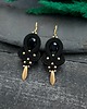 kolczyki soutache Kolczyki sutasz czarne delikatne romantyczne małe lekkie Olivia 2