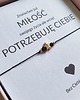 bransoletki na sznurku Bransoletka z prośbą o świadkowanie 3