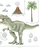 naklejki ścienne do pokoju dziecka DINOZAUR  T-REX XXL - naklejka na ścianę 5