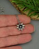 wisiory Mały wisiorek słoneczko hematyt wire wrapping słońce 2