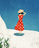 plakaty Morze Śródziemne - plakat 50x70 cm - wybrzeże Calanques 2