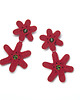 kolczyki soutache Kolczyki polski folklor - Kwiat duże 1