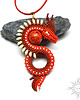 wisiory Amnirih, wisior ze smokiem, beading 1