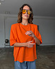 t-shirt damskie Tshirt Art orange 4