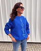 bluza bez kaptura damska Bluza z haftem - Moonlight Boho Tattoo 3