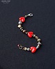 bransoletki - inne Bransoletka z 3 sercami znakomity ponadczasowy walentynkowy  PREZENT handmade 8