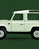 grafiki i ilustracje Land Rover Defender 1