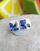 kolczyki ceramiczne Kolczyki ceramiczne Bolesławiec jagody 1