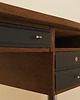 biurka Biurko orzechowe, włoski design, lata 70, produkcja: Włochy 8