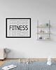 plakaty Plakat motywacyjny z napisem FITNESS 1