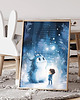 plakaty Plakat Niebieski stworek II 3