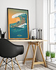 plakaty Surfer - plakat 50x70 cm fine art 1