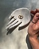 pojemniki na biżuterię Ceramiczna Łapka Handmade na Pierścionki Niebieskie Ciapki 3