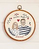 Ślub - inne Personalizowana pamiątka ślubna/zaręczynowa , haft w oprawie vintage 5