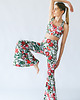 legginsy Legginsy dzwony Yogi Bells - Red Roses 3