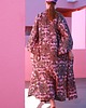 sukienki midi damskie Pudrowy róż kimono Rebel Pink 4