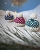 dekoracje świąteczne Ozdoby choinkowe, zawieszki, mini-czapeczki wełniane, zestaw 3 szt. 3