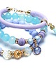 bransoletki z kamieni naturalnych Blue and lavender vol. 16 /17.10.24/ - set 2