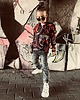 bluzy dla chłopców Bluza Zamek Chłopiec DR.CROW Graffiti Spray 1
