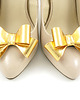 klipsy do butów Klipsy do butów Coquet-Kokardki 3D Lovely/Gold 5