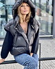 kurtki damskie Kamizelka Puchowa RockHoodieVest 7