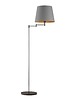 lampy podłogowe Elegancka lampa stojąca z regulowanym ramieniem ASTI GOLD 1