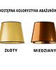 lampy podłogowe Industrialna lampa stojąca do salonu z miedzianym kloszem TALLIN MIRROR 5