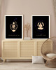 plakaty Plakat joga - LOVE 2