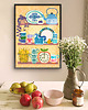 plakaty Półka w stylu ethno - plakat fine art 3