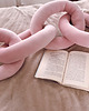 poduszki supły Poduszka Łańcuch, Chain Pillow Różowa 2