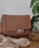 torby na ramię Elegance - torebka listonoszka ze sznurka - karmelowa 3